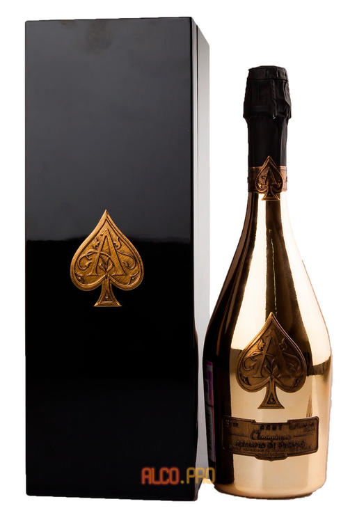 Armand de Brignac Brut gift box шампанское Арман де Бриньяк Брют в п/у Armand de Brignac Brut gift box шампанское Арман де Бриньяк Брют в п/у
