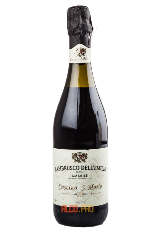 Cascina S. Maria Lambrusco dell`Emilia Rosso Amabile шампанское Кашина Св. Мария Ламбруско дель Эмилия Россо Амабиле Cascina S. Maria Lambrusco dell`Emilia Rosso Amabile шампанское Кашина Св. Мария Ламбруско дель Эмилия Россо Амабиле