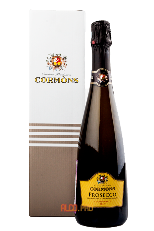 Cormons Prosecco Brut DOC шампанское Кормонс Просекко Брют Cormons Prosecco Brut DOC шампанское Кормонс Просекко Брют