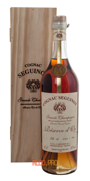 Seguinot Reserve D`Or 1914 коньяк Сегино Резерв д`Ор 1914 года Seguinot Reserve D`Or 1914 коньяк Сегино Резерв д`Ор 1914 года