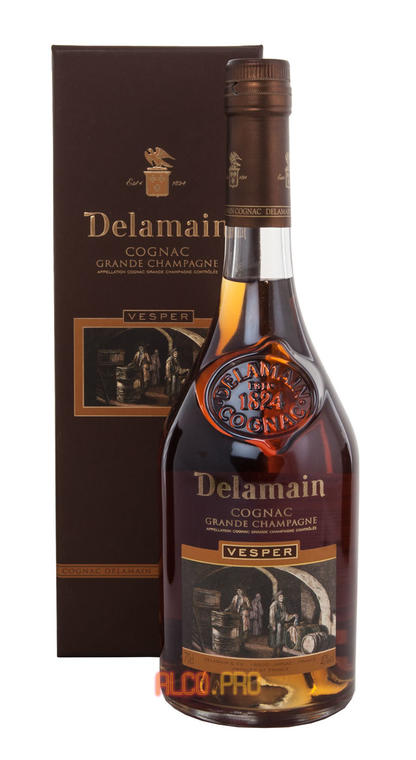 Delamain Grand Champagne Vesper Extra gift box коньяк Деламен Гран Шампань Веспер Экстра в п/к Delamain Grand Champagne Vesper Extra gift box коньяк Деламен Гран Шампань Веспер Экстра в п/к