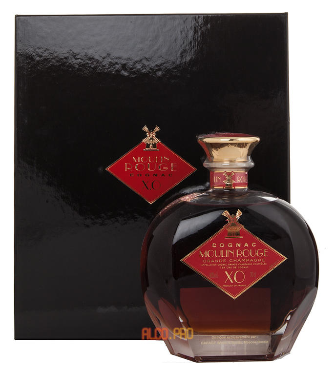 Jean Fillioux XO Moulin Rouge коньяк Жан Фийу ИКСО Мулен Руж Jean Fillioux XO Moulin Rouge коньяк Жан Фийу ИКСО Мулен Руж