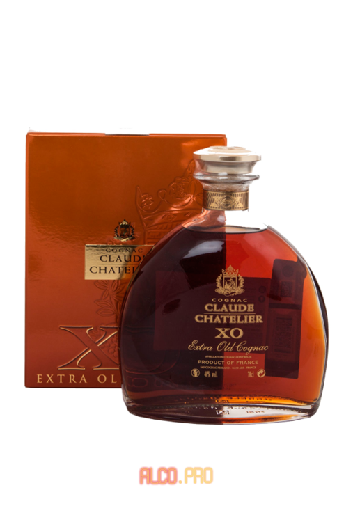 Claude Chatelier XO gift box коньяк Клод Шатилье ИКСО п/у Claude Chatelier XO gift box коньяк Клод Шатилье ИКСО п/у
