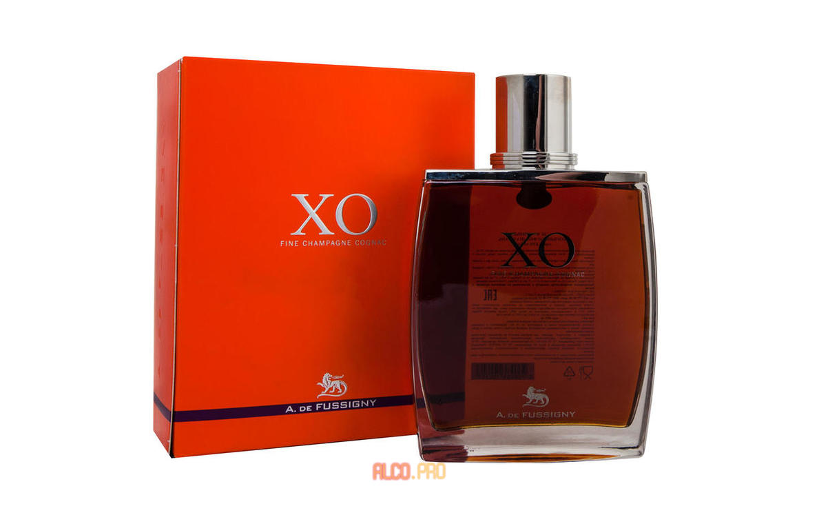 A. de Fussigny XO Fine Champagne коньяк А. де Фуссиньи ХО Файн Шампань A. de Fussigny XO Fine Champagne коньяк А. де Фуссиньи ХО Файн Шампань