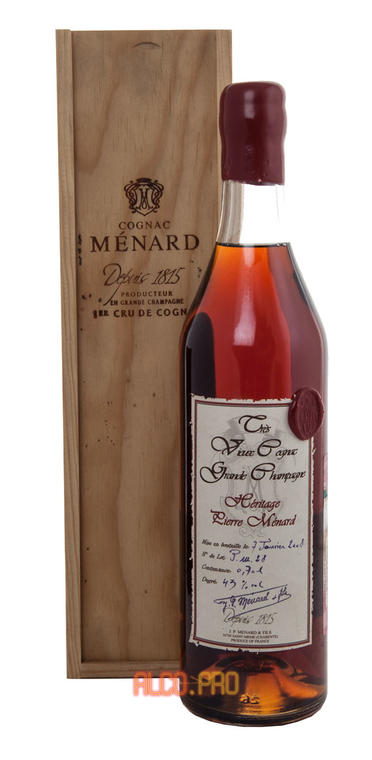 Menard Tres Vieux Grande Fine Champagne коньяк Менар Тре Вье Гранд Фин Шампань Menard Tres Vieux Grande Fine Champagne коньяк Менар Тре Вье Гранд Фин Шампань