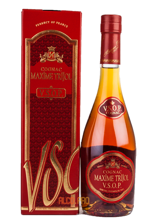 Maxime Trijol Vsop 0,5l Коньяк Максим Трижоль ВСОП 0,5л в красной п/у Maxime Trijol Vsop 0,5l Коньяк Максим Трижоль ВСОП 0,5л в красной п/у