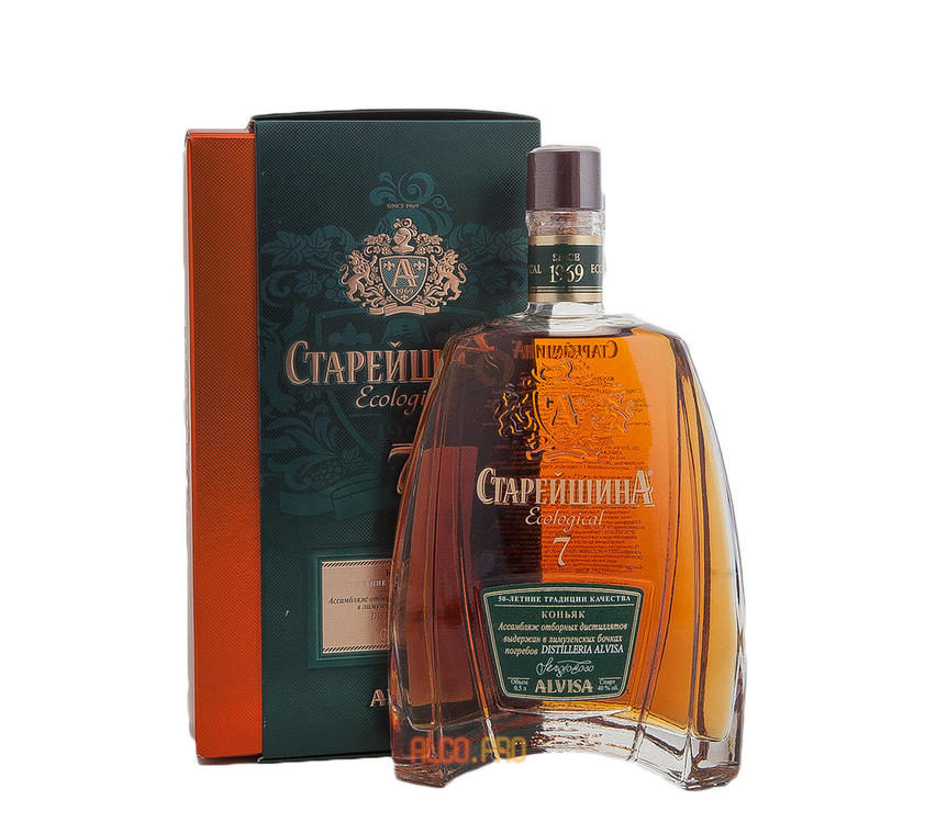 Российский коньяк Старейшина КВ 7 лет 0.5л в п/у Российский коньяк Старейшина КВ 7 лет 0.5л в п/у