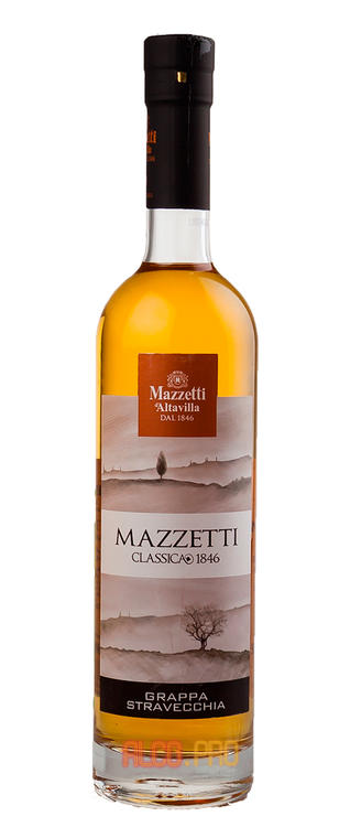 Mazzetti Classica 1846 Граппа Мадзетти Классика 1846  Mazzetti Classica 1846 Граппа Мадзетти Классика 1846
