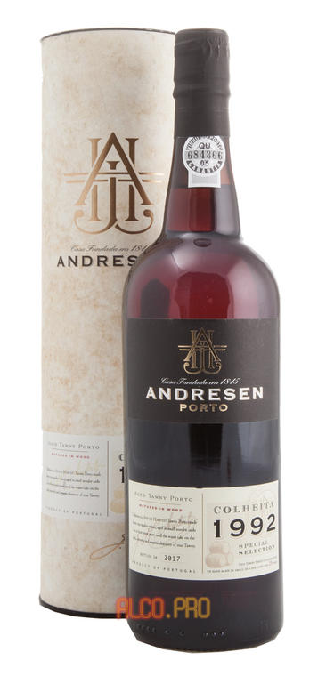 Andresen 1992 Colheita портвейн Андресен Калейта 1992 Andresen 1992 Colheita портвейн Андресен Калейта 1992