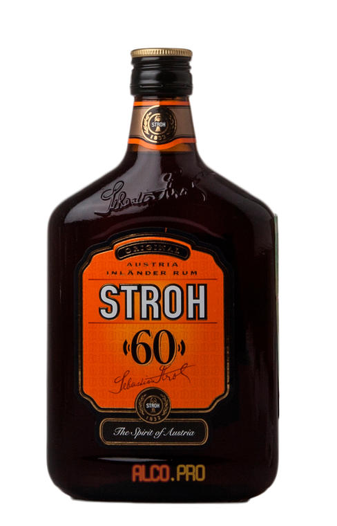 Stroh 60 Ром Штро 60 градусов 0,5 л Stroh 60 Ром Штро 60 градусов 0,5 л
