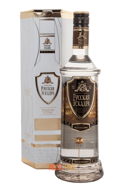 Водка Русская Эскадра Золотая Мина 0.7л Водка Русская Эскадра Золотая Мина 0.7л