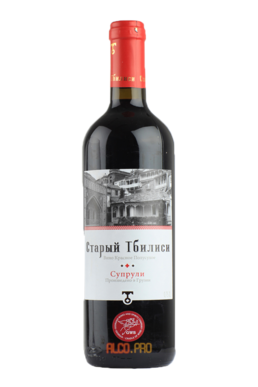 грузинское вино Старый Тбилиси Супрули Красное Old Tbilisi Red