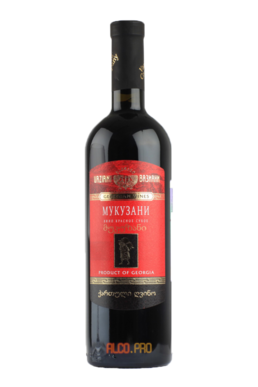 грузинское вино Вазиани Мукузани Vaziani Company Mukuzani