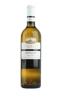 грузинское вино Бадагони Цинандали Badagoni Tsinandali