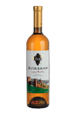 Грузинское вино Алазани Лази белое Alazani Lazi white