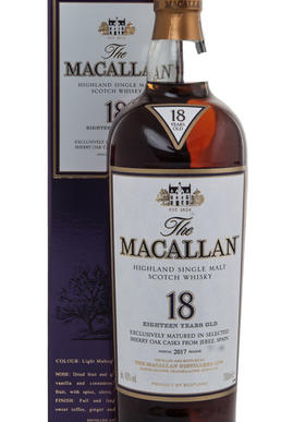Macallan sherry oak 18 years виски Макаллан шери оук 18 лет Macallan sherry oak 18 years виски Макаллан шери оук 18 лет