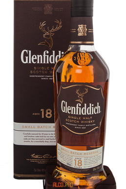 Glenfiddich 18 years old виски Гленфиддик 18 лет Glenfiddich 18 years old виски Гленфиддик 18 лет
