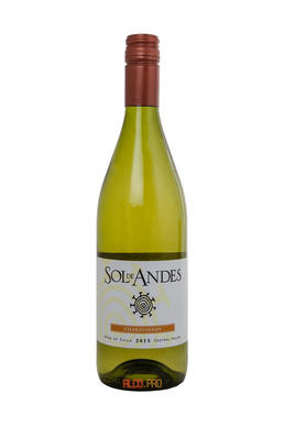 Sol de Andes Chardonnay Чилийское вино Сол де Андес Шардонне Sol de Andes Chardonnay Чилийское вино Сол де Андес Шардонне