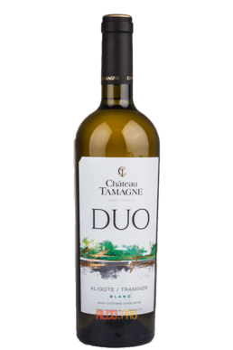Chateau Tamagne Duo вино Шато Тамань Дуо сухое белое Chateau Tamagne Duo вино Шато Тамань Дуо сухое белое