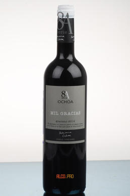 Ochoa Mil Gracias Вино Очоа Миль грасиас 2012 Ochoa Mil Gracias Вино Очоа Миль грасиас 2012